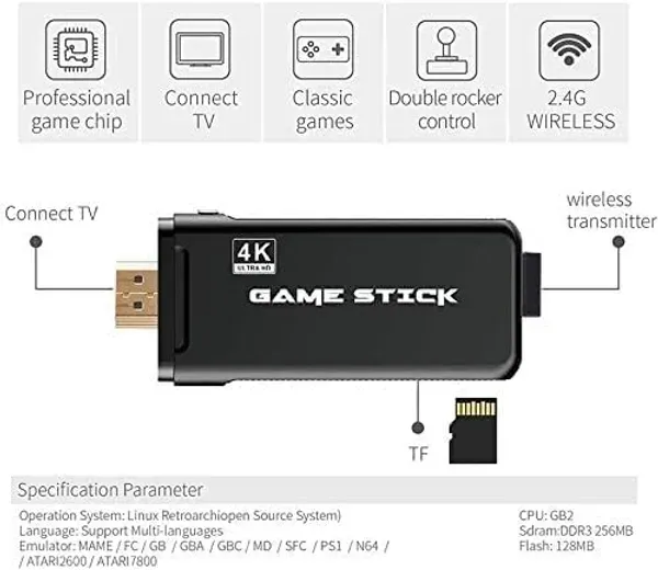 New_2026_Powenri_M8_Retro_Game_Console_Hdmi_For_Tv_Plug_Play_Gaming_Sti