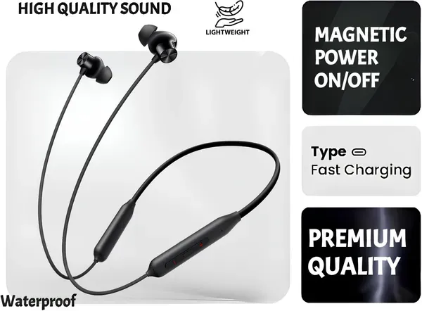 Bullets_Z2_G65_Magnetic_Wireless_Bluetooth_Neckband_Black
