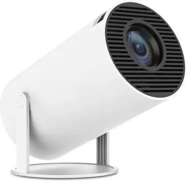 White_4k_Mini_Portable_Projector_180_Rotatable_Wifi_5g