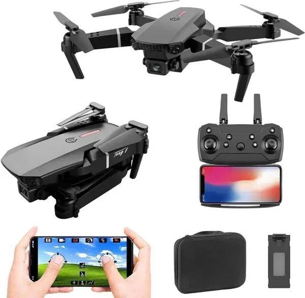 Foldable_4k_Hd_Camera_Rc_Drone_Brushless_Motor_Black