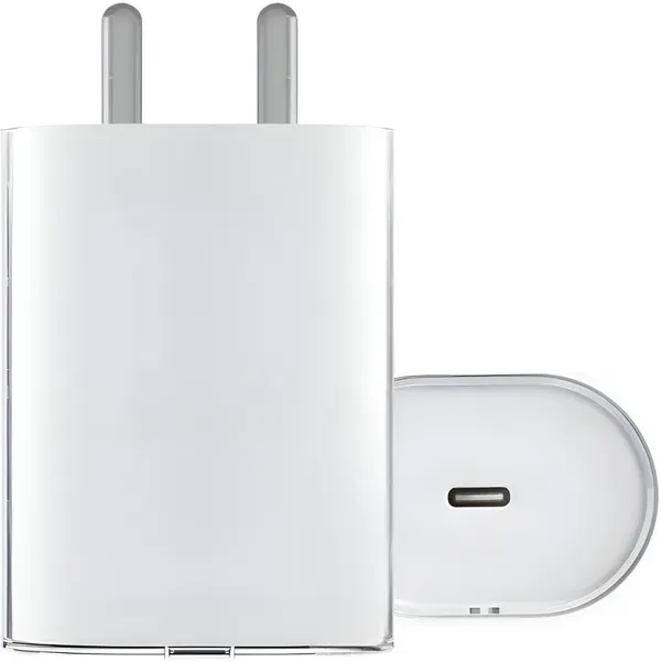 45w_Single_Port_Fast_Charging_Mobile_Charger_White