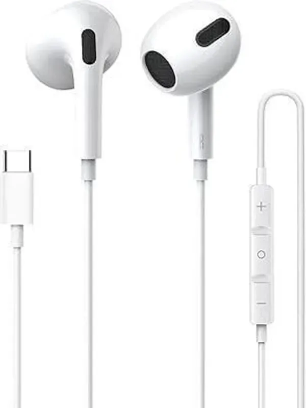 Usb_C_Wired_Earphones_With_Mic_Noise_Cancelling_White