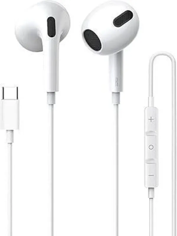 Usb_C_Wired_Earphones_With_Mic_Noise_Cancelling_White