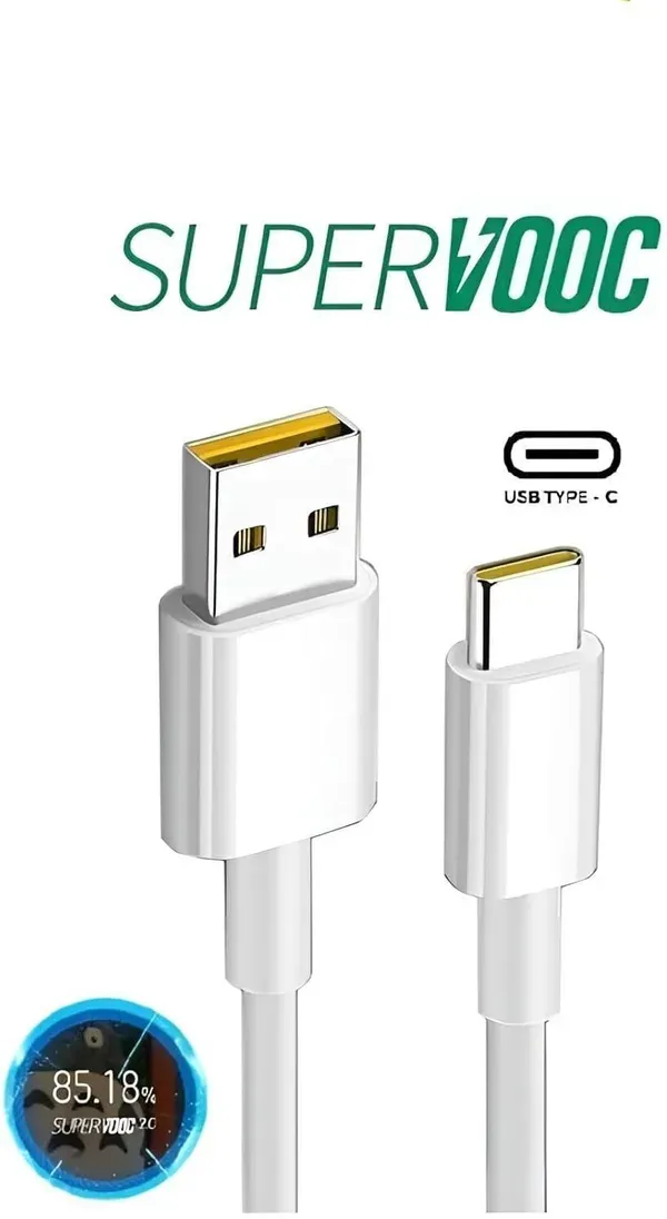 80w_Supervooc_Usb_To_Type_C_Fast_Charging_Cable_White
