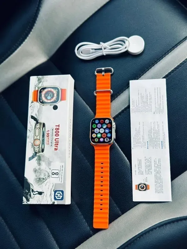 T900_Ultra_2_09_Hd_Display_Bt_Calling_Smartwatch_Orange_Strap
