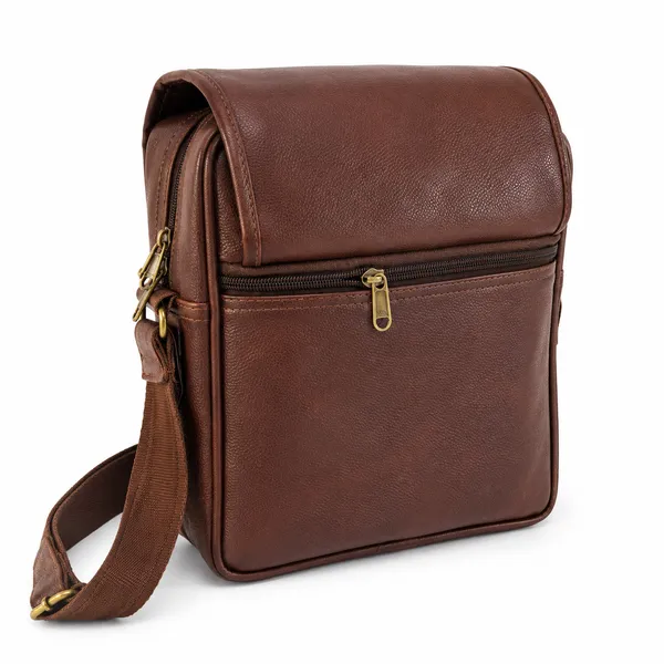 Brown_PU_Leather_Messenger_Bag_For_Men