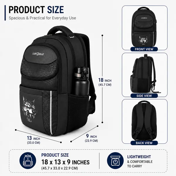 Black_Polyester_Laptop_Backpack_For_Unisex