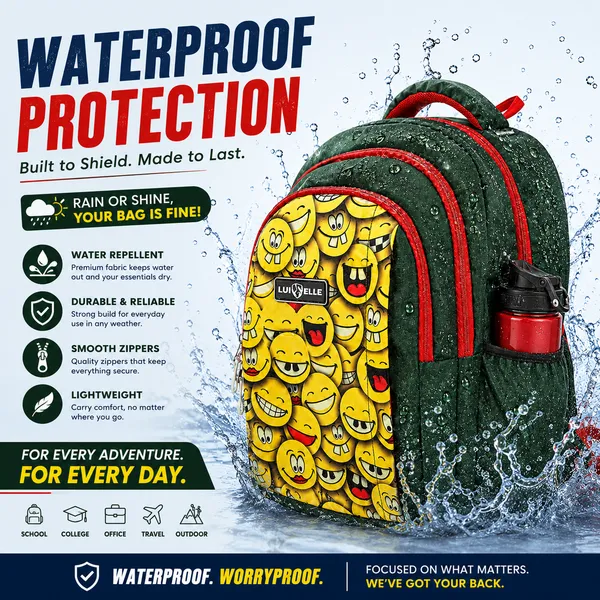 Green_Polyester_School_Backpack_For_Kids
