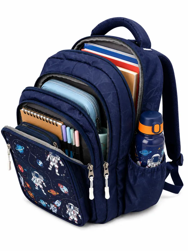 Navy_Blue_Polyester_School_Backpack_For_Kids