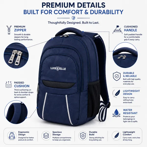 Navy_Blue_Polyster_Fabric_college_bag_For_Unisex