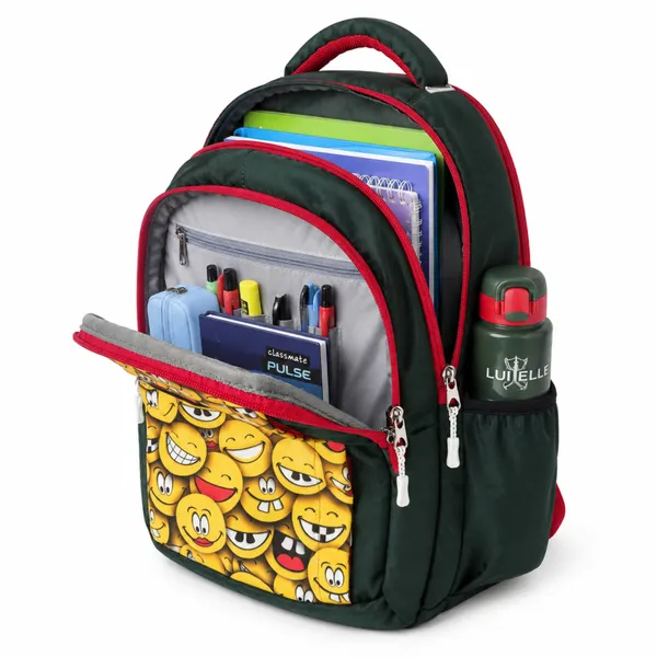 Green_Polyester_School_Backpack_For_Kids