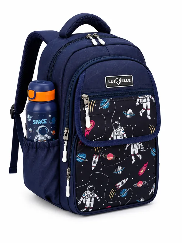 Navy_Blue_Polyester_School_Backpack_For_Kids