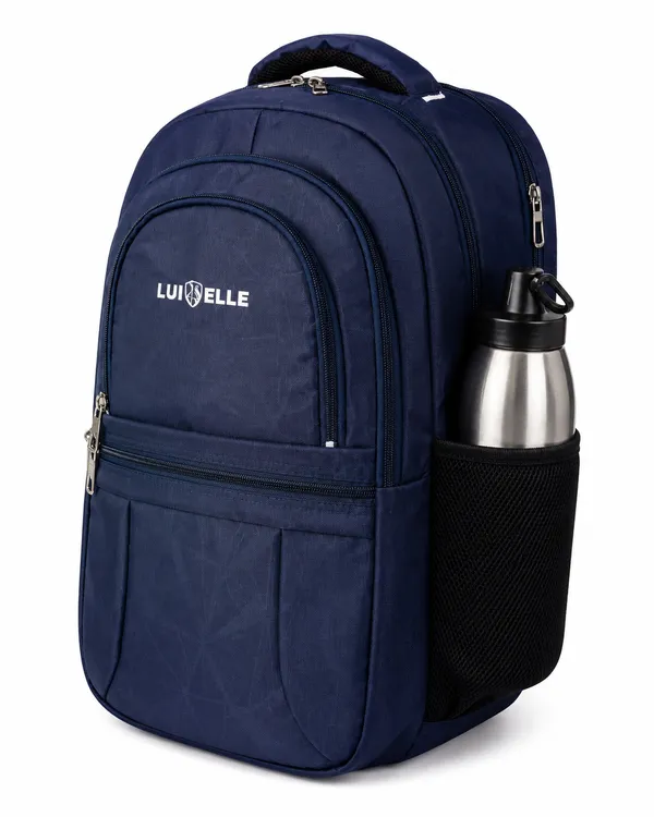 Navy_Blue_Polyester_Laptop_Backpack_For_Unisex