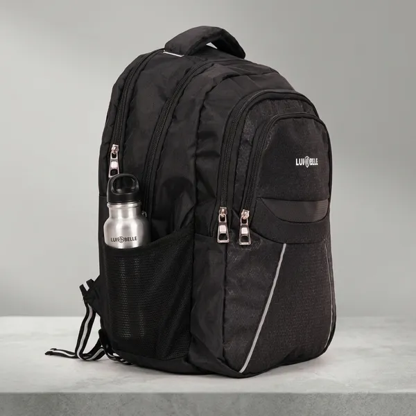Black_Polyester_Backpack_For_Unisex