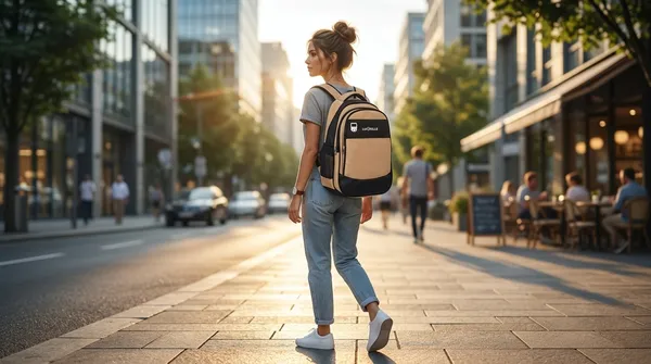 Black_&_Tan_Polyester_Laptop_Backpack_For_Unisex