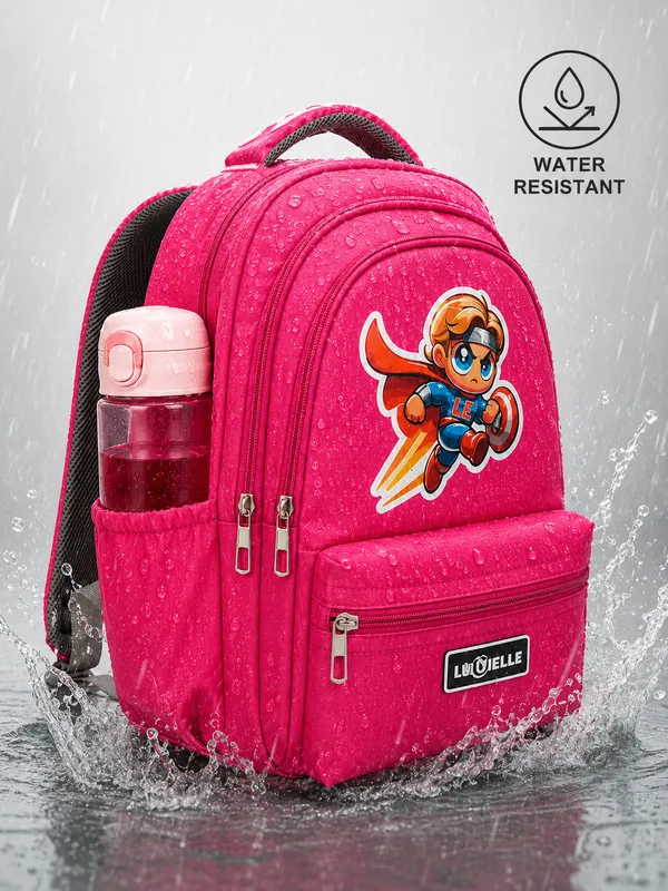Pink_Polyester_School_Backpack_For_Girls