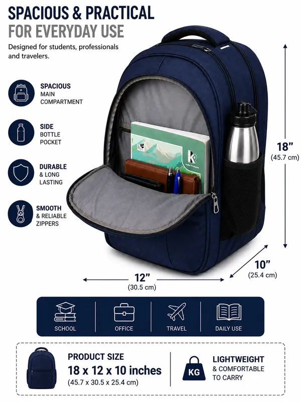 Navy_Blue_Polyester_Laptop_Backpack_For_Unisex