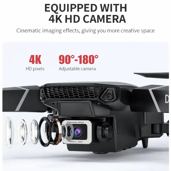 RENICS_E88_Foldable_4K_Camera_Drone_with_WiFi_FPV_|_Altitude_Hold_|_One_Key_Return_|_HD_Dual_Camera_|_Portable_RC_Quadcopter