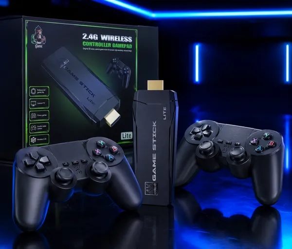 RENICS_M9_Lite_4K_Retro_Game_Stick_Gaming_Console_with_2_Wireless_Controllers,_HDMI_Plug_&_Play,_Dual_2.4G_Gamepads_&_Classic_Retro_Games