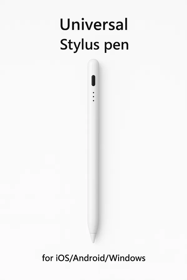 RENICS_Universal_Stylus_Pen_2260_Rechargeable_Capacitive_Touch_Pen_with_Type-C_Charging_for_iPad,_Android,_iPhone,_Tablets_&_Windows_Devices