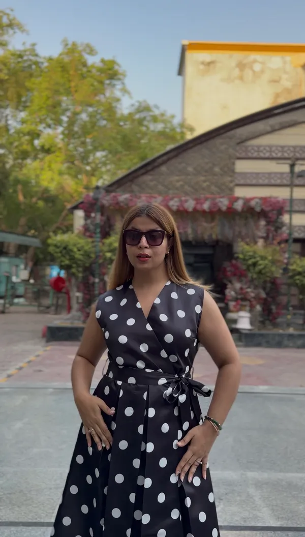 THEA_-_Satin_Polka_Dots_Dress