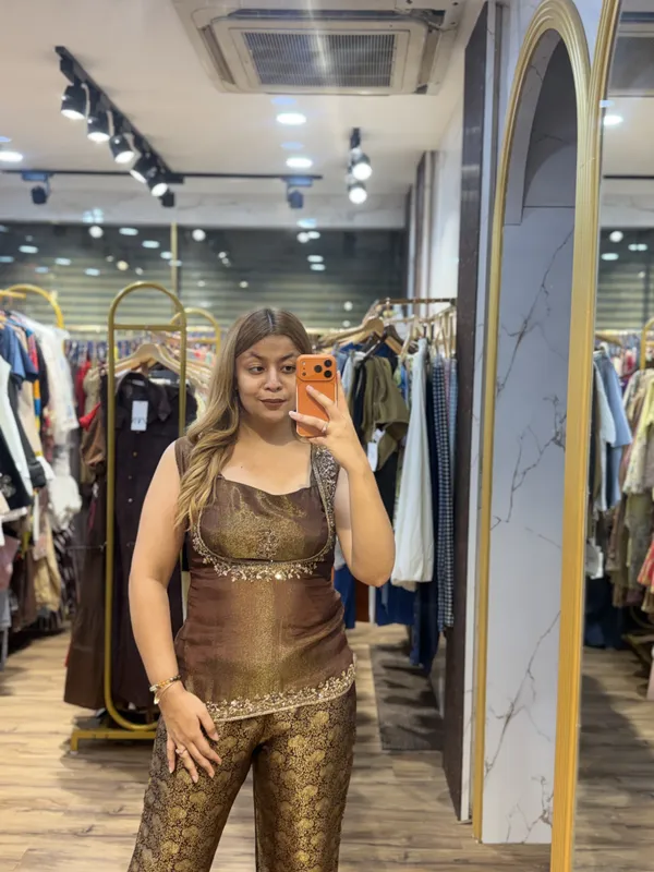 BROCADE_-_Tissue_Handwork_bustier_and_overlay_with_Brocade_Bottom