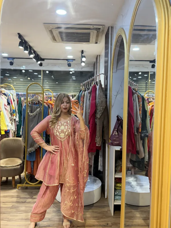 MEHFIL_-_Gota_Patti_Short_Anarkali_With_Farshi
