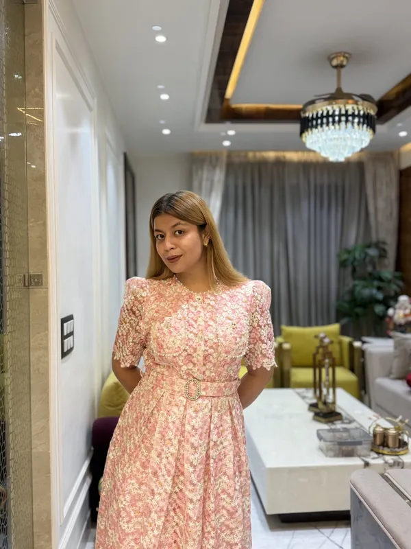 BARBIE_-_Threadwork_Long_Dress_with_Belt