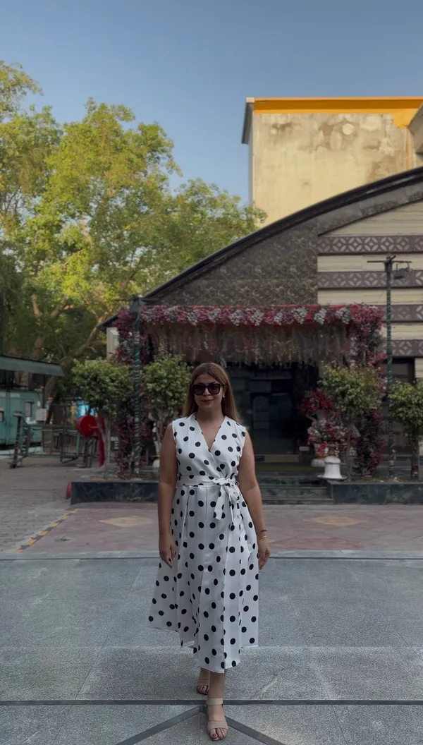 THEA_-_Satin_Polka_Dots_Dress