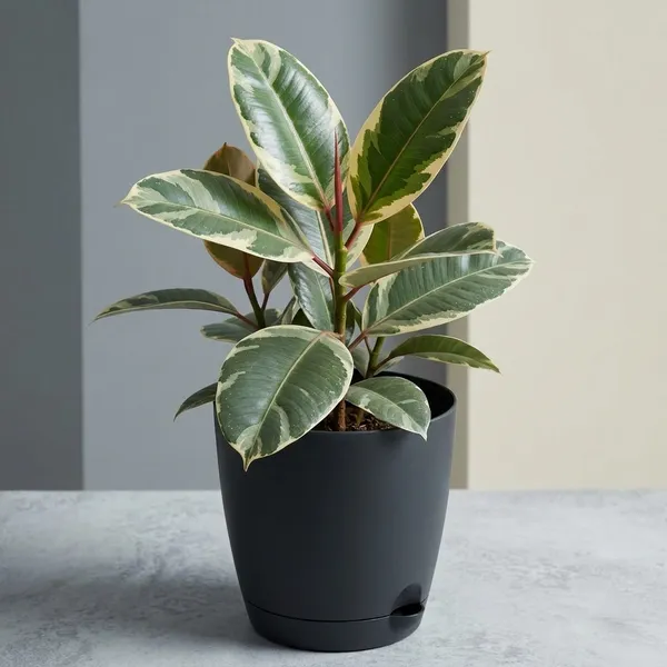Rubber_Plant_In_5"_Plastic_Pot