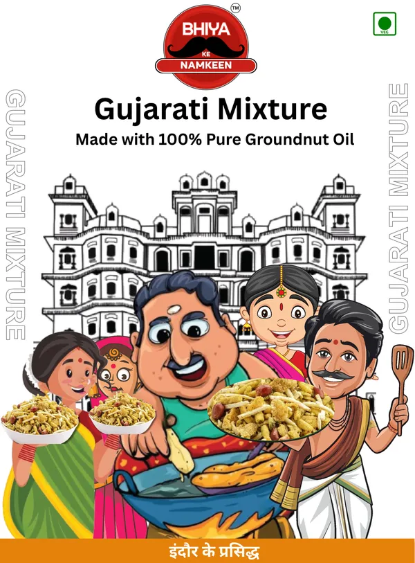 Gujarati_Mixture_Peanut_Oil_Snack