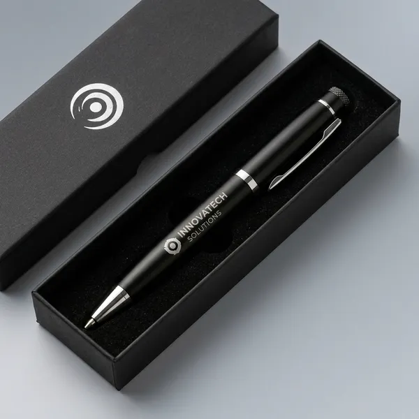 Black_Aluminium_Ballpoint_Pen_For_Office_&_Promotional_Use