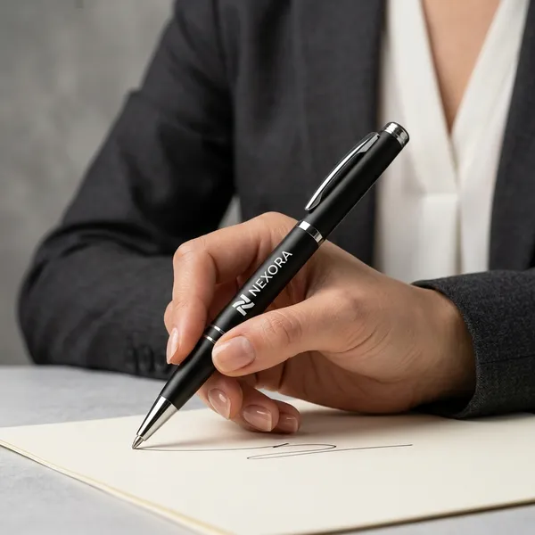Black_Aluminium_Ballpoint_Pen_For_Office_&_Promotional_Use