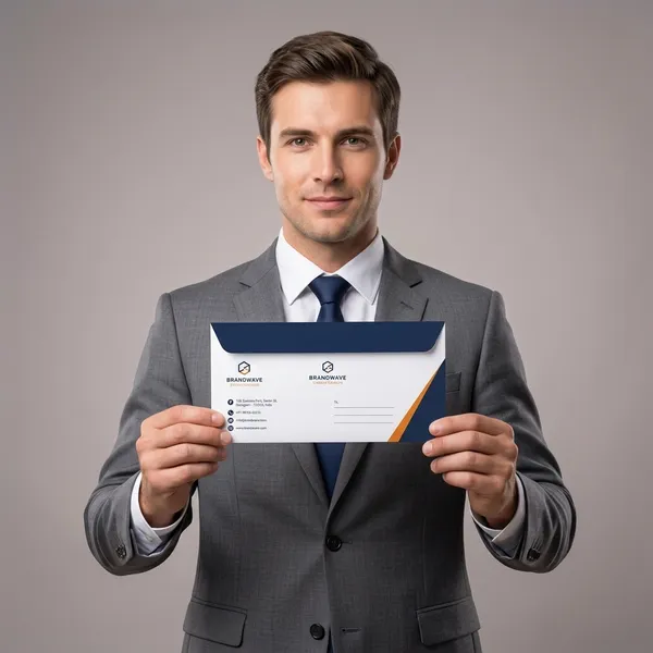 White_&_Brown_Kraft_Paper_Business_Envelope_For_Business_Use