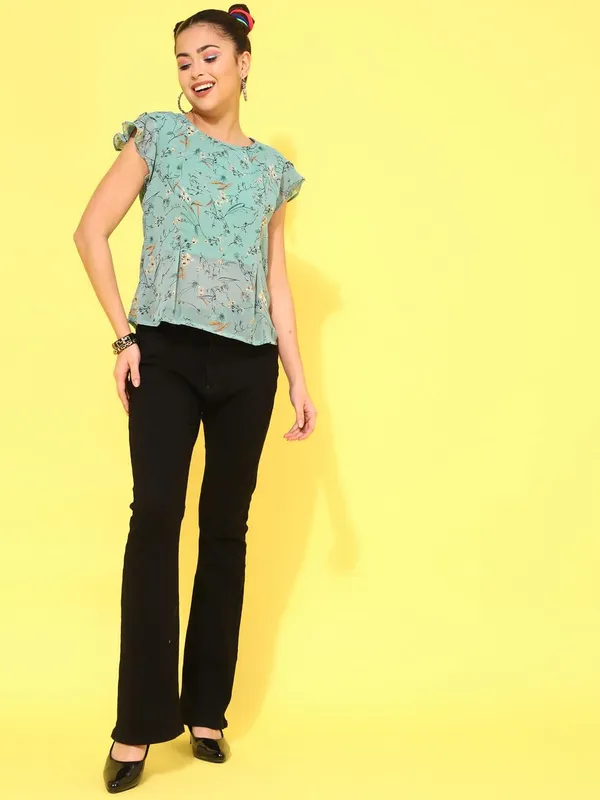Green_Womens_Relaxed_Fit_Top