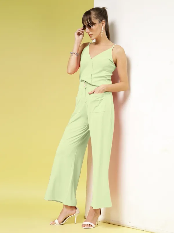 Green_Womens_Button_Front_Tank_Top