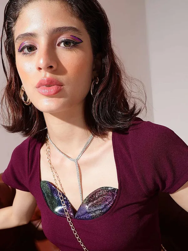 Maroon_Womens_Cotton_Blend_Crop_Top