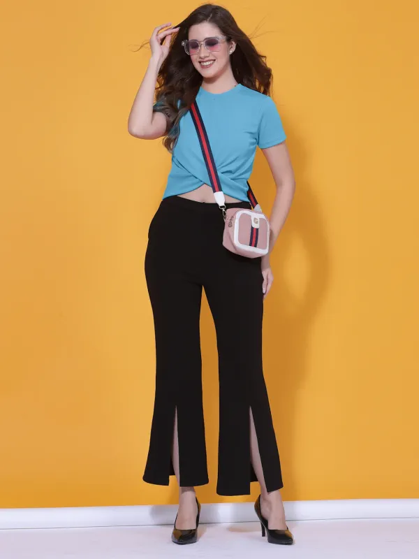 Blue_Womens_Polyester_Crop_Top