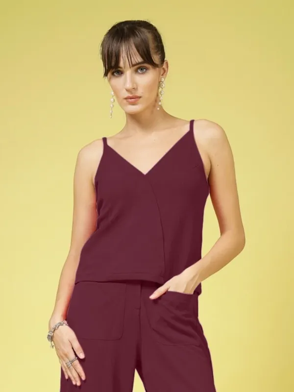 Aubergine_Purple_Womens_Button_Front_Tank_Top