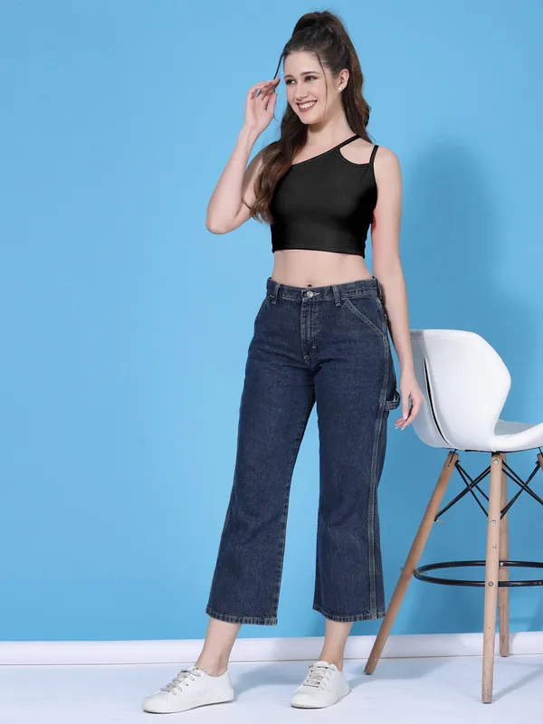 Black_Women_Rib_Crop_Top