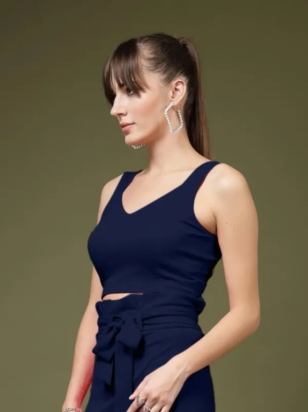 Dark_Blue_Women_Cotton_Knit_Crop_Top