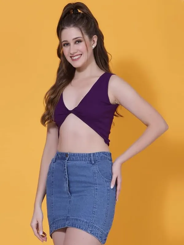 Purple_Womens_O_Ring_Ruched_Cami_Crop_Top