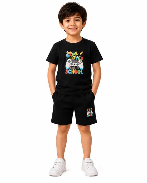 Kids_Black_Cotton_Co-Ord_Set_For_Boys