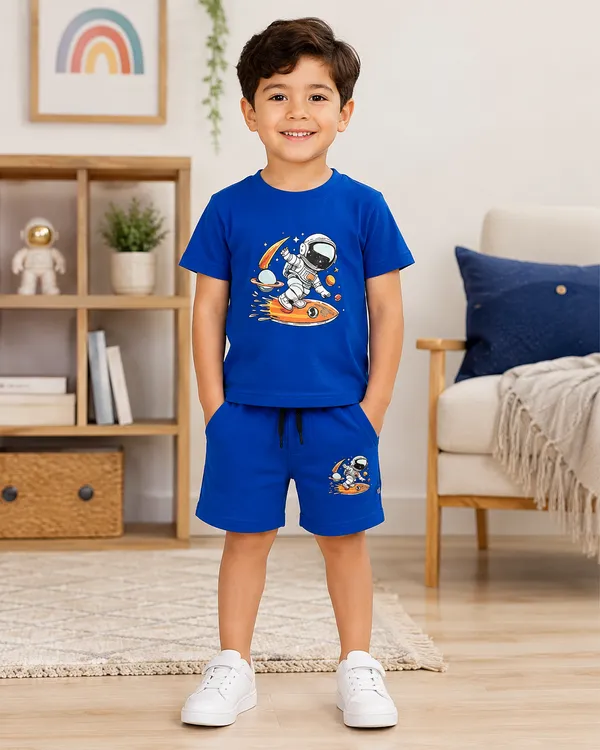 Blue_Cotton_T-Shirt_And_Shorts_Set_For_Boys
