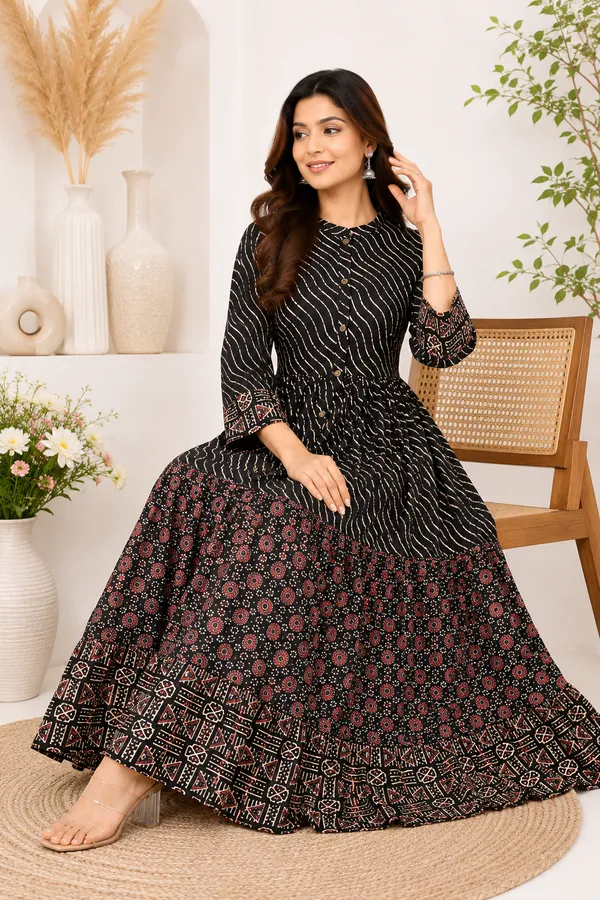 Black_Premium_Cotton_Maxi_Dress_For_Women