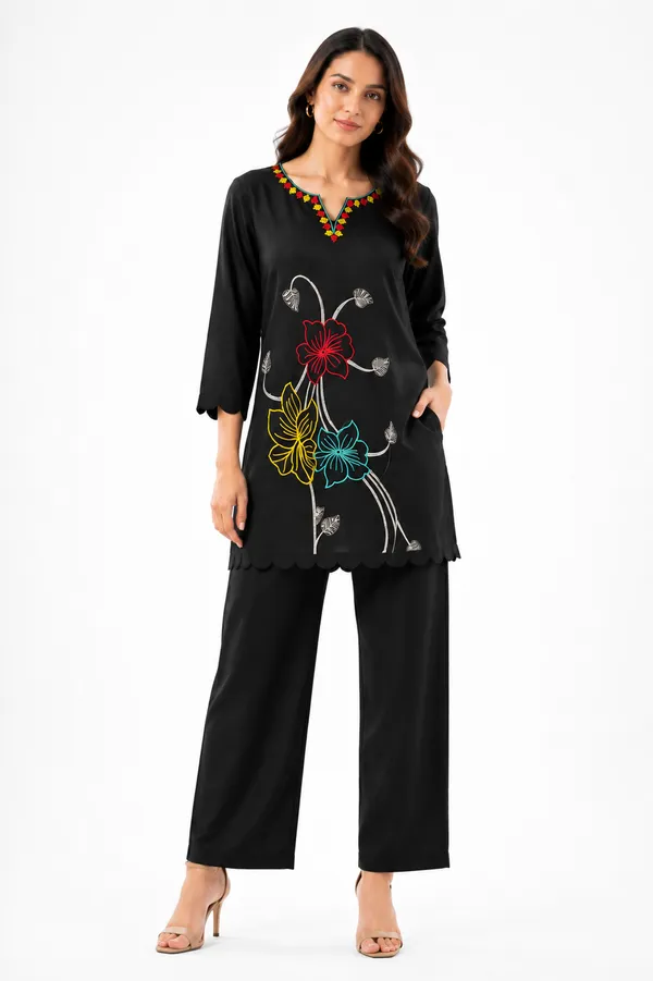 Black_Cotton_Co-Ord_Set_For_Women