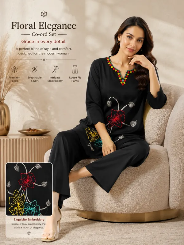 Black_Cotton_Co-Ord_Set_For_Women