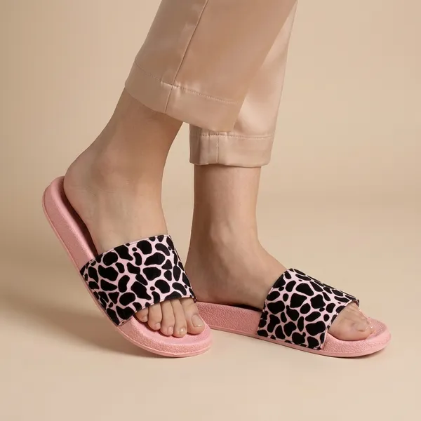 Pink_Eva,_Fabric_Slipper_For_Women