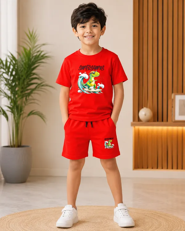 Red_Cotton_Co-Ord_Set_For_Boys