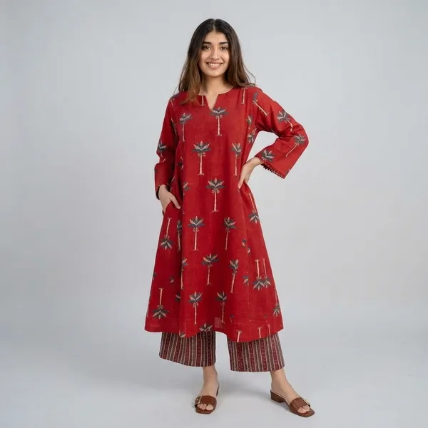 Pakistani_Kurta_Palazzo_Set_Prints_2Pis